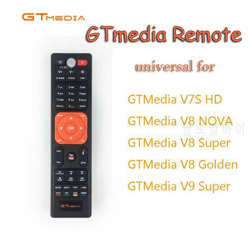 Genuine]HD Satellite TV Receiver Remote Control for Gtmedia v8 UHD and freesat V7SHD V8 Series X8 COMBO V9 Prime V7 HD receptor