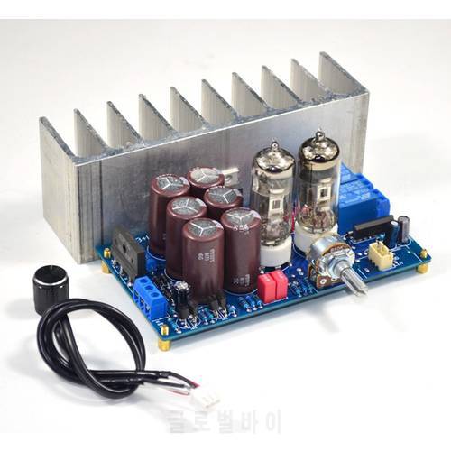 6J3 Tube Amplifier Preamp Bile Preamplifier HiFi LM1875 Sound Amplifiers 30W Stereo Amp Home Audio