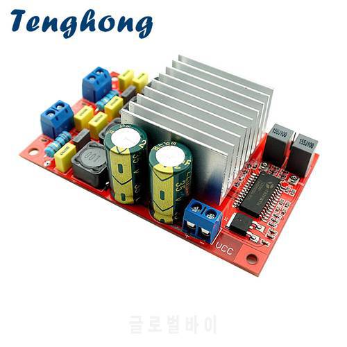 Tenghong TP2050+TC2001 Digital Power Amplifier Board 50Wx2 Class D Sound Amplifier Board For Speaker Home Theater Audio DIY AMP