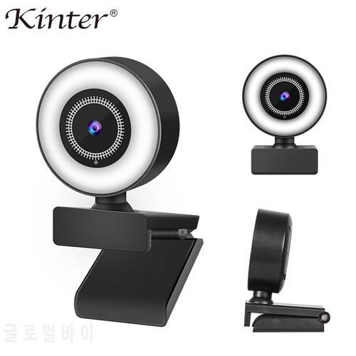 Full HD Webcam Web Camera Auto Focus with Microphone For PC Laptop 1080P Web Cam for Online Study Conference Video Recording