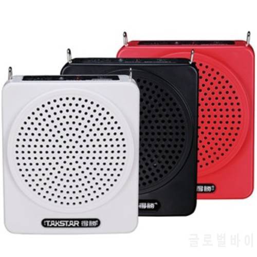 Takstar E180M Mini Portable Amplifier 12W Support USB disk&TF card MP3 music play use for Teaching/tour guiding ect