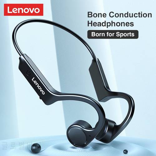 Lenovo X4 Bone Conduction Bluetooth Earphone Sport Running Waterproof Wireless Bluetooth Headphone 2021 New Designed