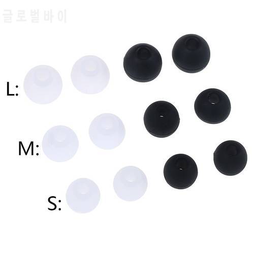 6 Pairs S+M+L Silicone Earbud Cushion Replacement Headphone Headset Ear pads Gel Covers Tips For Earphone MP3