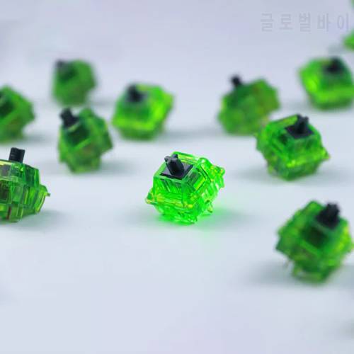 Latest Batch EQUALZ Kiwi Switches for Mechanical Keyboard 67g Tactile Axis 5 Pins Translucent Customize DIY Game