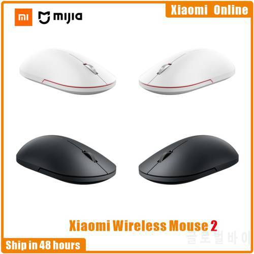 Original 2020 Xiaomi Mi Wireless Mouse Portable Game Mouses 1000dpi 2.4GHz WiFi link Optical Mouse Mini Portable Mouse 1-4 pcs