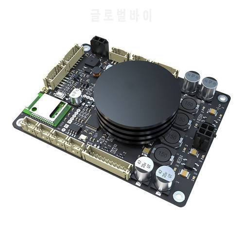 TZT Wondom 2x50W Class D Audio Amp Board Bluetooth 5.0 Amplifier w/ High Performance ADAU1701 DSP JAB3+optional Cable Kit