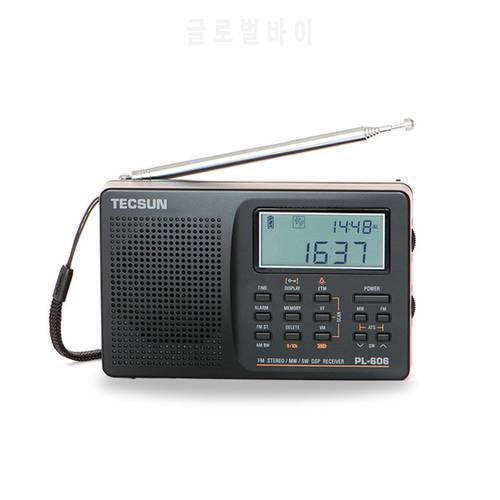 Tecsun Portable Radio Digital PLL FM Stereo /LW/SW/MW DSP Receiver Lightweight Rechargeable for Elderly/Student