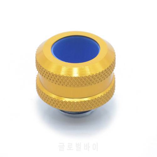 OD 14mm Anti-Off Hard Tubing Extender Fittings G1/4 Thread Rigid Fitting For Hard Pipe Computer Water Cooling Adapter
