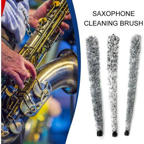 Saxophone Cleaning Brush, Alto Soprano Saxophone Cleaning Brush, Soft Maintain Tool Inner Cleaner