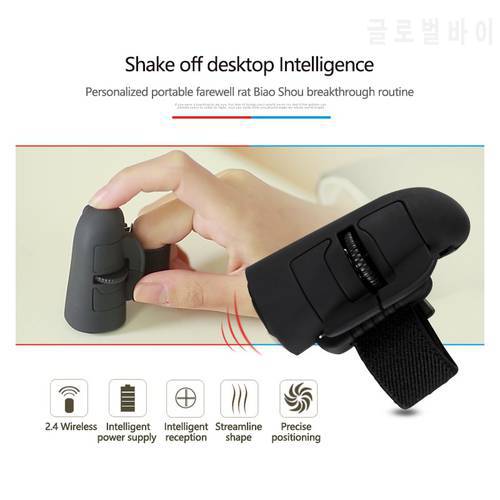 Creative 2.4G Ring Finger Mouse Wireless Mice 1600DPI With USB Receiver New Optical Mouse For PC Laptop Desktop Plug n Play