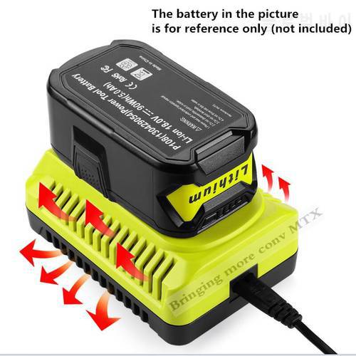 P117 Li-ion Ni-CD NI-MH Battery Charger For RYOBI 12V 14.4V 18V ONE+ Serise battery Charger for P102 P103 P104 P105 P107 P108