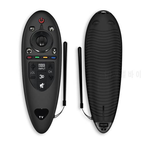 Silicone Remote Cover For LG AN-MR500 Remote Control Cover Protective Case Housing With Lanyard Flexible Shockproof