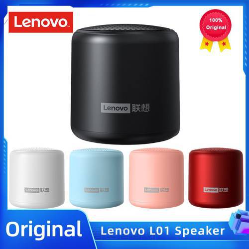 Lenovo L01 TWS Mini Speaker Portable BT5.0 Wireless Outdoor Loudspeaker IPX5 Waterproof HiFi Stereo Music Speaker HD Voice Call