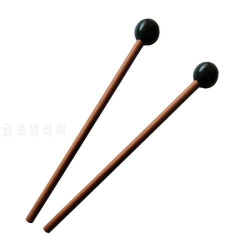 Drumsticks 1 Pair Tongue Drum Musical Xylophone Marimba Percussion Mallet Gift Set Percussion Instrument Accessories Soft Rubber