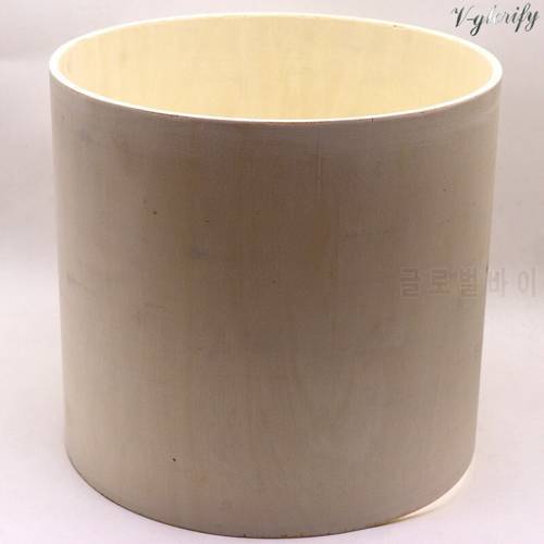 13 inch diameter * 13 inch depth poplar wood drum body drum shell