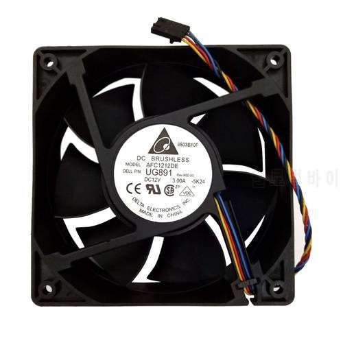 12cm Violence Ants S7 S9 Computer Cpu Cooling Fan 6000RPM Cooling Fan Replacement 4-pin Connector For Antminer Bitmain S7 S9