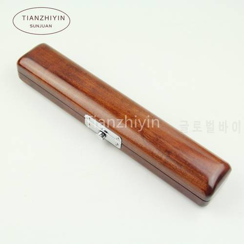 Solid Wood Flute Head Joint Case Wooden Storage Box Flute Mouthpiece Accessories