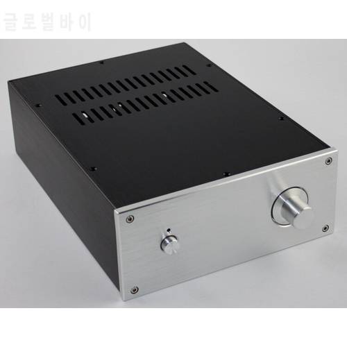 WA38 Aluminum Front DAC Decoder Amplifier Chassis / AMP Shell / Case / DIY Box (218 * 92 * 308mm)