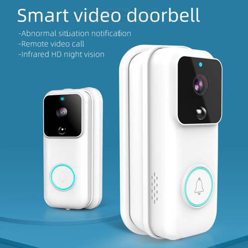 B30/B60/B90 WIFI Doorbell IP65 Waterproof Smart Video Door Chime Wireless Intercom FIR Alarm IR Night Vision IP Camera Smart Doo