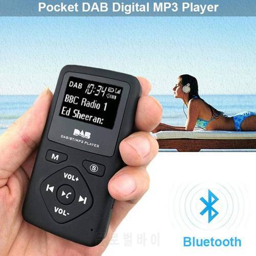 Radio Receiver Dab Radio DAB/DAB Digital Radio Bluetooth 4.0 Personal Pocket FM Mini Portable Radio MP3 Micro-USB for Home