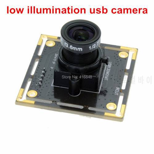 Low illumination Webcam 1.3MP 1280X960 Black And White Monochrome USB Camera Module with CMOS Aptina AR0130 Sensor