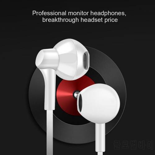 3M Wired Earphones Extra Bass Stereo In Ear Headset With Mic Volume Control For IPhone Samsung Huawei LG Portable Earphones