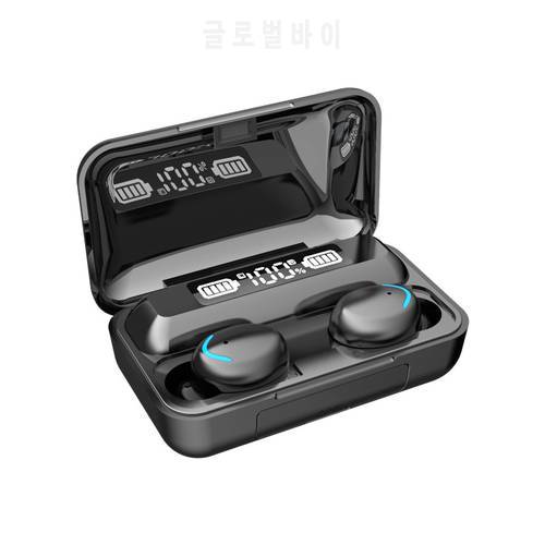 10PCS F9 TWS 9D Bass Stereo Wireless Bluetooth 5.0 Earphones Touch Headset HiFI In-ear Waterproof Earbuds Sport Headphone