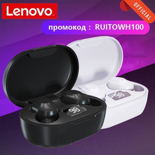 Original Lenovo XT91 Wireless Headphones In-Ear Bluetooth Earphone High-Definition Call Smart Touch Sports Waterproof HIFI Music