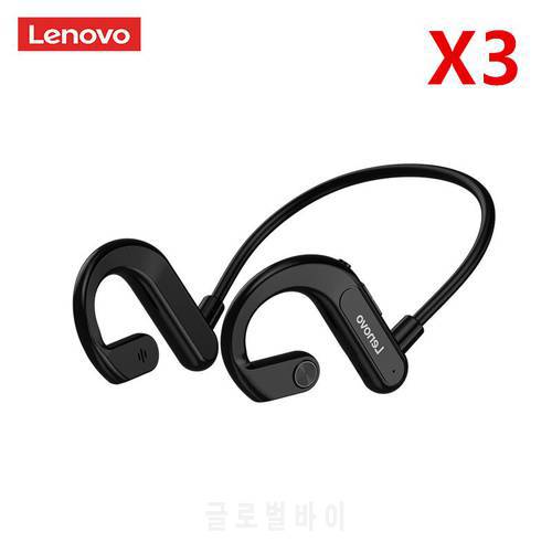 Lenovo X3 Wireless Bluetooth-compatible Sport Neckband Earphone Waterproof Headset Stereo 3D Surround Headset with Mic