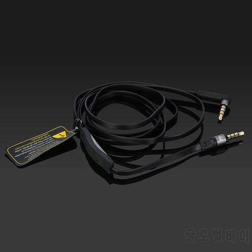 Audio Cable with Remote mic For MONSTER DNA NTUNE Inspiration headphones
