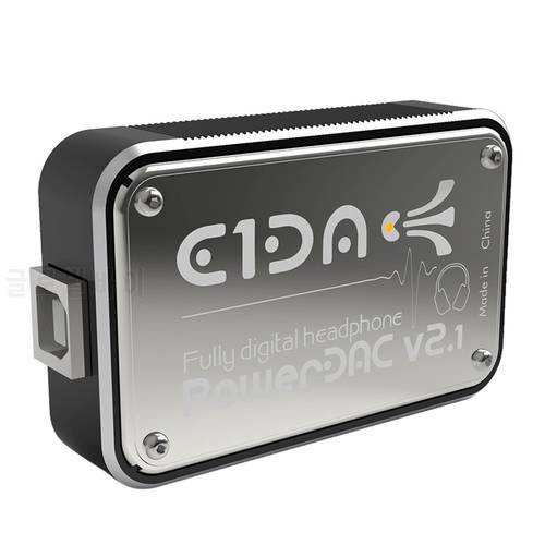 E1DA Power DAC V2.1 Headphone Amplifier PEQ DSP BLE DAC with 2.5/3.5 Adapter, Type B to A Cable