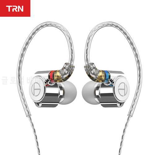 TRN TA1 HiFI Bluetooth Headphone Bass Metal Running Sport Comfortable Earphone Wireless Stereo Surround Sound Headset