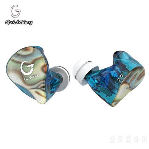 GuideRay GR-i58/GR-i18 /GR-i68 1DD+1BA Hybrid HiFi in-Ear Earphones Music Sport Earbuds With 0.78mm Replaceable cable ZSX T4 P1