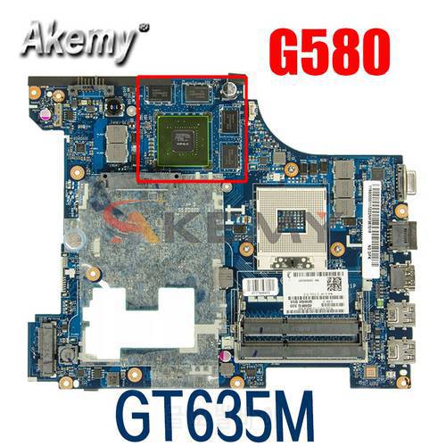 for Lenovo G580 LA-7981P Motherboard Mainboard G580 Laptop Motherboard GT610M GT630M GT635M HM76 DDR3