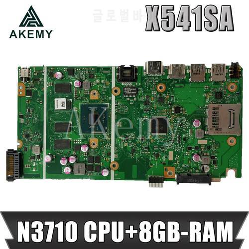 X541SA REV 2.0 Original Mainboard 4GB 8GB RAM N3050 N3150 N3700 CPU for Asus X541 X541S X541SA Laptop Motherboard