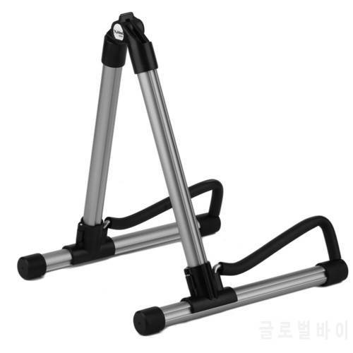 Alloy Guitar Stand Universal Folding A-Frame Acoustic Electric Guitar Floor Stand Holder Parts Accessories 3 Colors 2018 Hot