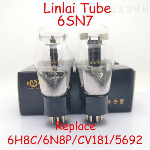 Linlai Vacuum Tube Hifi 6sn7 Upgrade Cv181 6n8p Factory Precision Matching for Hifi Amplifier Tube Amplifier Free Shipping
