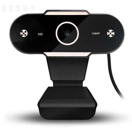 HD 1080P Webcam 2K Computer PC Web Camera With Microphone For Live Broadcast Video Calling Conference Work Webcams