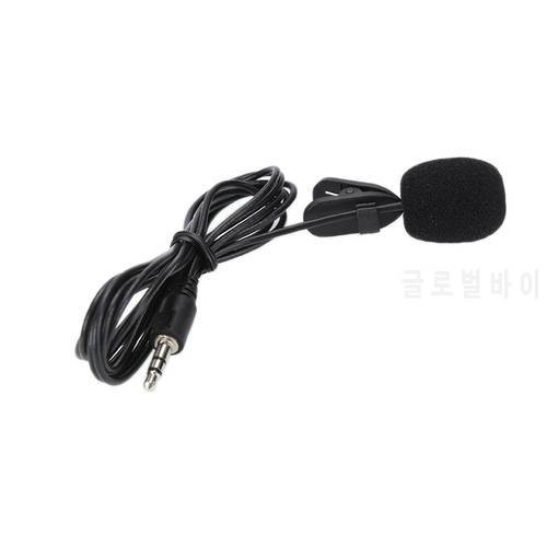 Mini Professionals Car Audio Microphone 3.5mm Jack Plug Mic Mini Wired External Microphone For Auto Car DVD Radio