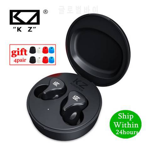 KZ Z1 Pro TWS Bluetooth 5.2 True Wireless Earphones Game Earbuds Touch Control Noise Cancelling Sport Headset KZ S2 S1 ZSX DQ6