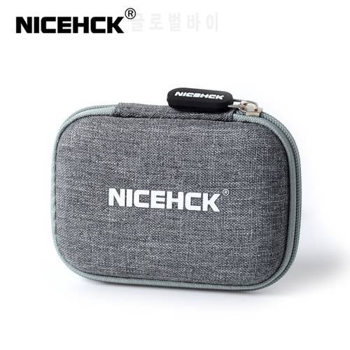 NiceHCK Official Linen Case In Ear Earphone Bag Headphones Portable Storage Box Headset Accessories Use For NX7 Pro/NX7/F3/M6