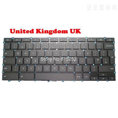 Laptop Keyboard For Haier CHROMEBOOK 11E HR-116E 11 HR-116R WBM14L16GB-732 WBM14L13US-732 United Kingdom/United States US Black