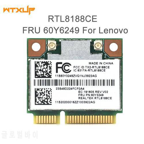 For Lenovo Thinkpad X220 X230 X120E X130E T420 T430 T520 L420 RTL8188CE Mini PCI-E Wifi Wireless card 60Y3247 60Y3249 04W3750