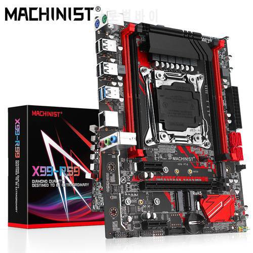 MACHINIST E5 RS9 Motherboard Combo Set Kit With Xeon E5 2660 V3 Processor Support LGA 2011-3 CPU DDR4 Memory