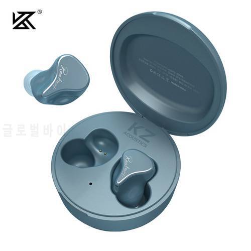 KZ SKS 1BA+1DD TWS Earphones Bluetooth-Compatible 5.2 Hybrid Game Earbuds Touch Control Noise Cancelling Sport Wireless Headset