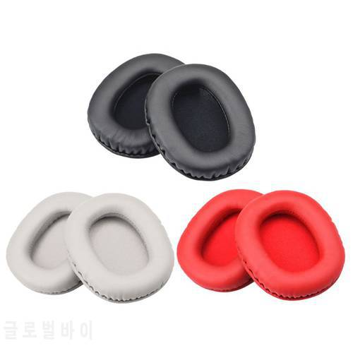 1Pair Leather Earpads Soft Foam Ear Cushion Case Replacement for Edifie W800BT W808BT K800 K830 K815P K841P G1 G20 Headphones