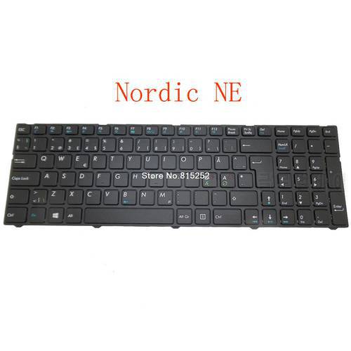 Laptop Keyboard For Medion AKOYA P7628 MD99280 P7632 MD99223 MD99437 MD99444 TR Turkey/SW Switzerland/RU Russian/Nordic NE