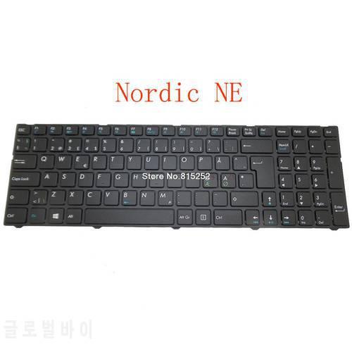 Laptop Keyboard For Medion AKOYA P7641 MD60014 MD60091 MD60093 MD60130 MD60266 MD60396 MD99552 MD99627 MD99793 MD99856 Nordic NE