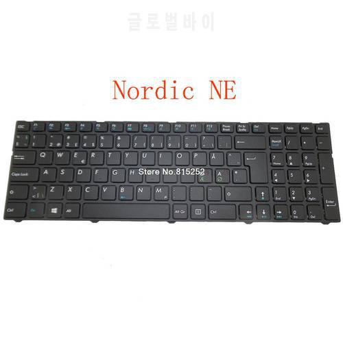 Laptop Keyboard For Medion AKOYA P7643 MD99859 MD99957 MD99956 MD99977 MD60007 MD99493 MD99962 MD99961 MD99964 MD99963 Nordic NE