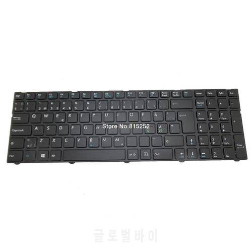 Laptop Keyboard For Medion AKOYA P7631T MD98585 MD98586 MD98587 MD98588 MD98589 Black With Frame Nordic NE